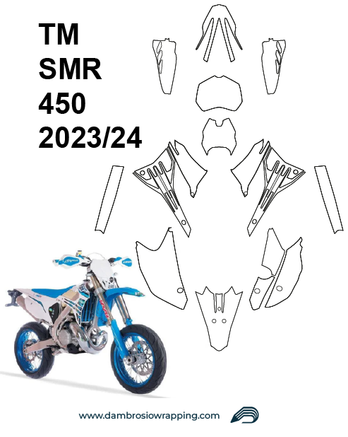 Custom Fairing Graphics Kit for TM SMX 450 - 2023/24