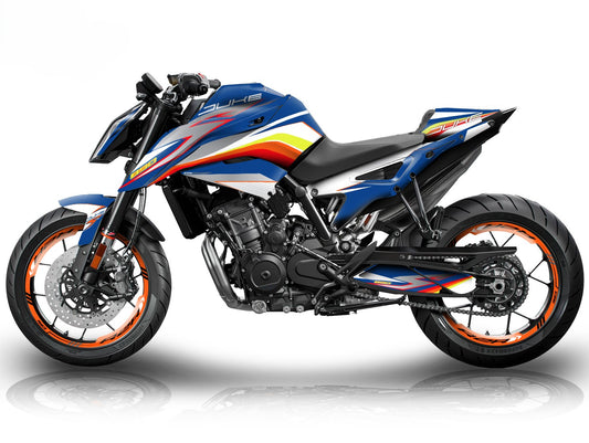 Kit Grafiche Adesivi Carene - KTM 790 / 890 DUKE - (CZ-AV)