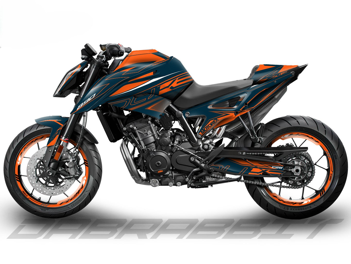 Kit Grafiche Adesivi Carene - KTM 790 / 890 DUKE - (SHR-ON)