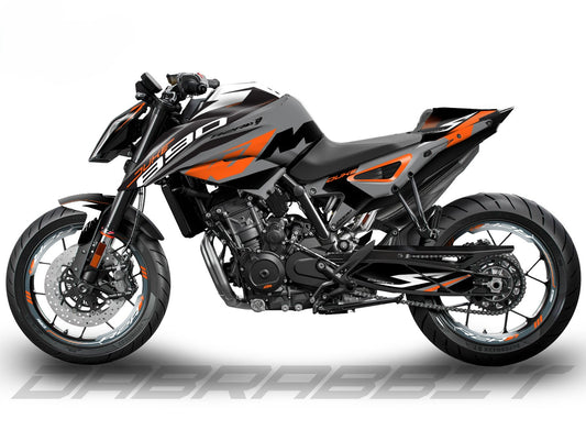 Kit Grafiche Adesivi Carene - KTM 790 / 890 DUKE - (MOF3-KX-G)