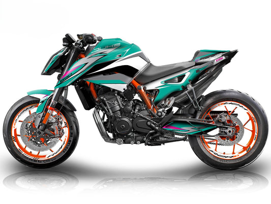 Kit Grafiche Adesivi Carene - KTM 790 / 890 DUKE - (CZ-M)
