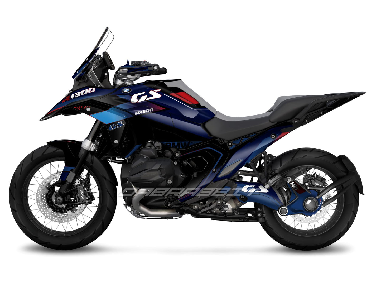 Fairing Graphics Kit - BMW R1300GS (2024~) - (SP2-BBL)