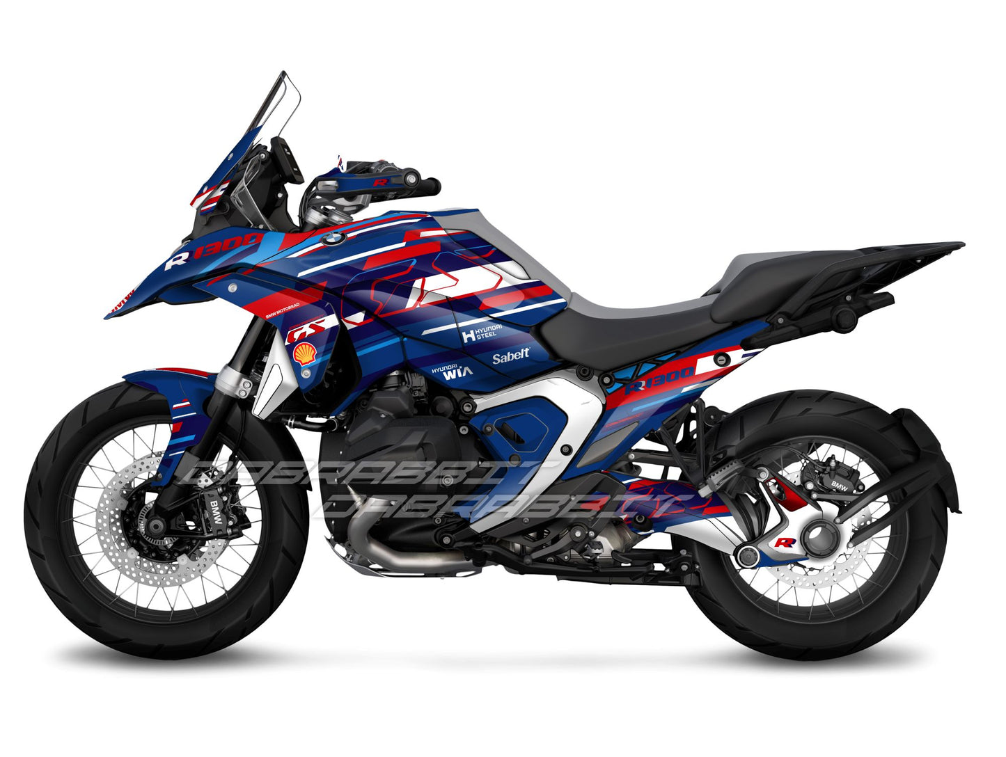 Fairing Graphics Kit - BMW R1300GS (2024~) - (NN-BL)