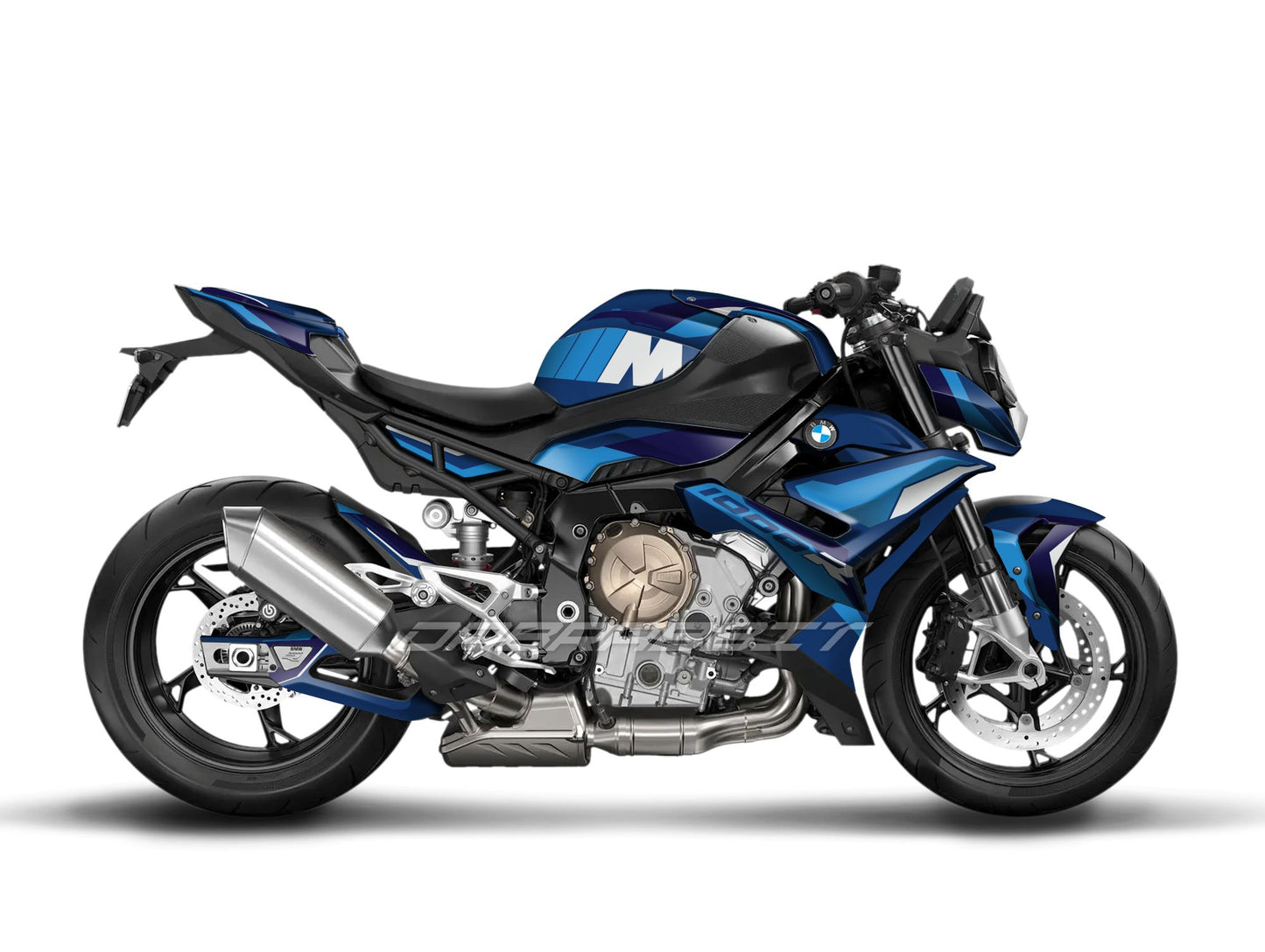 Kit Grafiche Adesivi Carene - BMW S1000R (2021-2024) - (MC2-BL)