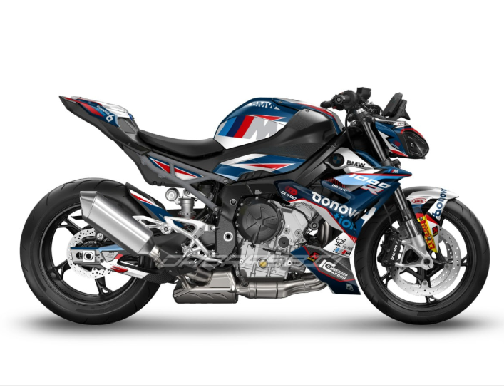 Kit Grafiche Adesivi Carene - BMW S1000R (2021-2024) - (BNV-W)