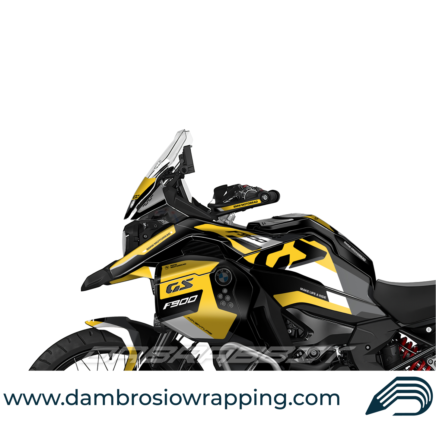 Fairing Graphics Kit - BMW F900/850GS ADV (2024~) - (OGG-BY)