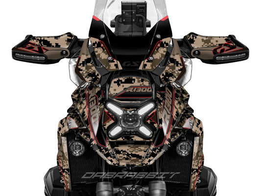 Kit Grafiche Adesivi Carene - BMW R1300GS (2024~) - (CMD-D)