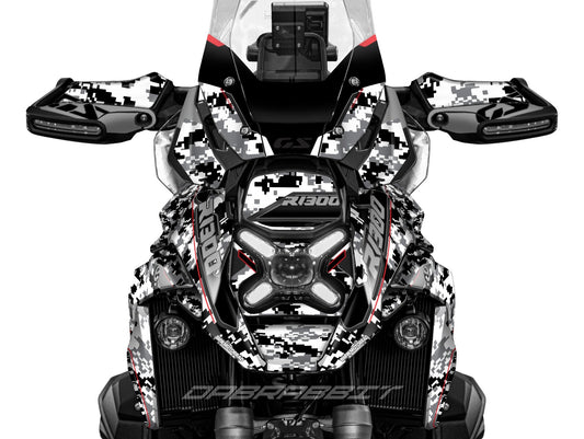 Kit Grafiche Adesivi Carene - BMW R1300GS (2024~) - (CMD-WB)