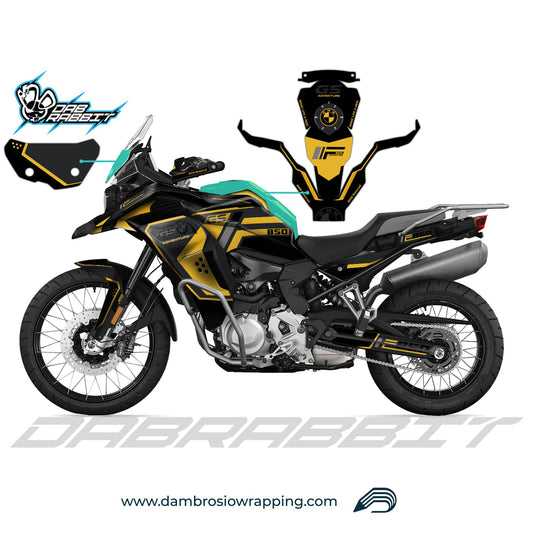 Kit Grafiche Adesivi Carene - BMW F850GS ADV - (MD-BY)