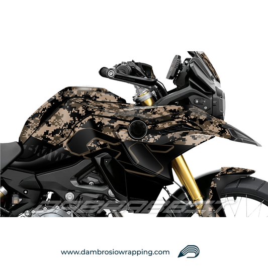 Kit Grafiche Adesivi Carene - BMW F850GS/F750/F800GS (2017~) - (CM-D)