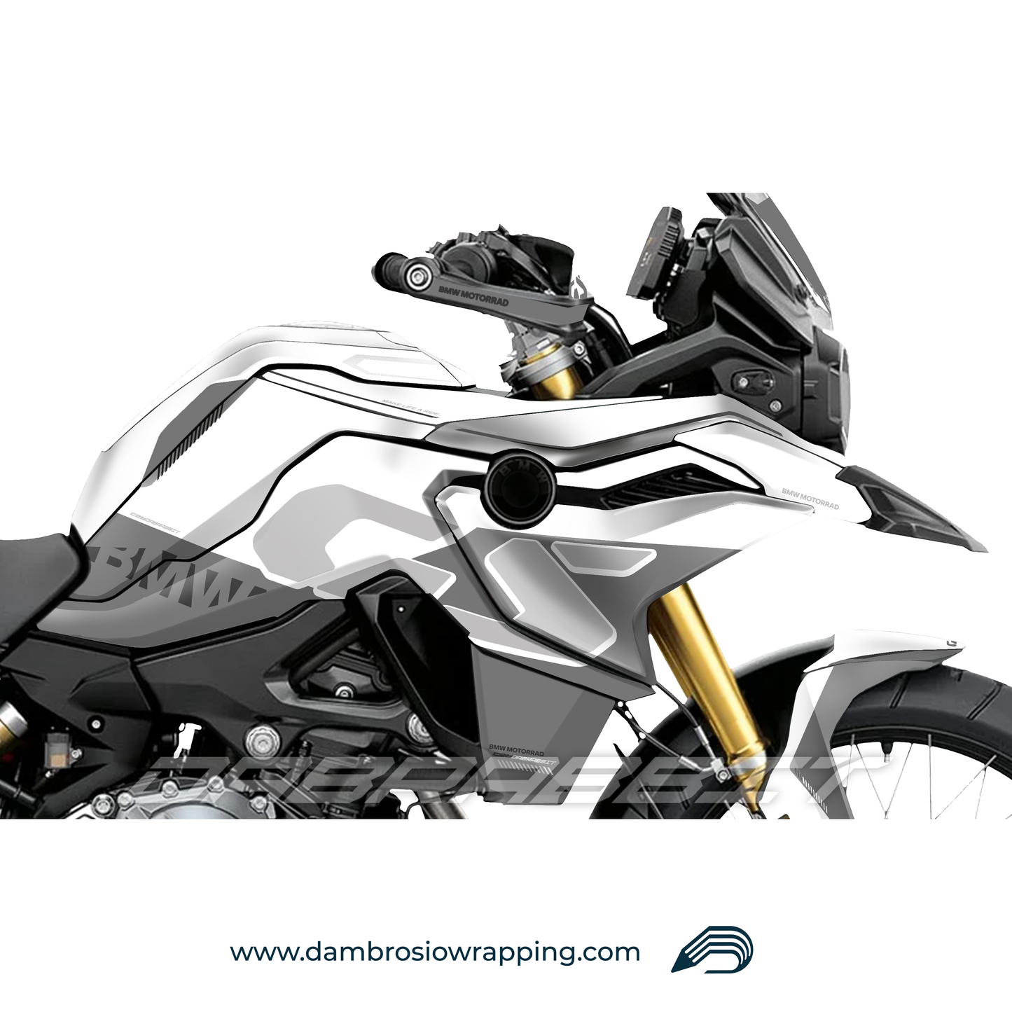 Fairing Graphics Kit - BMW F850GS/F750/F800GS (2017~) - (TH-WG)