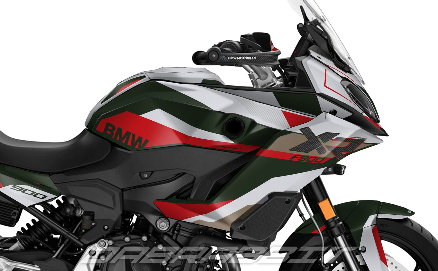 Fairing Graphics Kit - BMW F900XR (2020~) - (HF-GGD)
