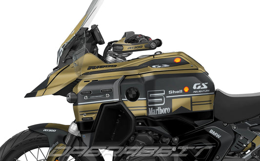 Kit Grafiche Adesivi Carene - BMW R1300GS ADV (2024~) - (MLC-GD)