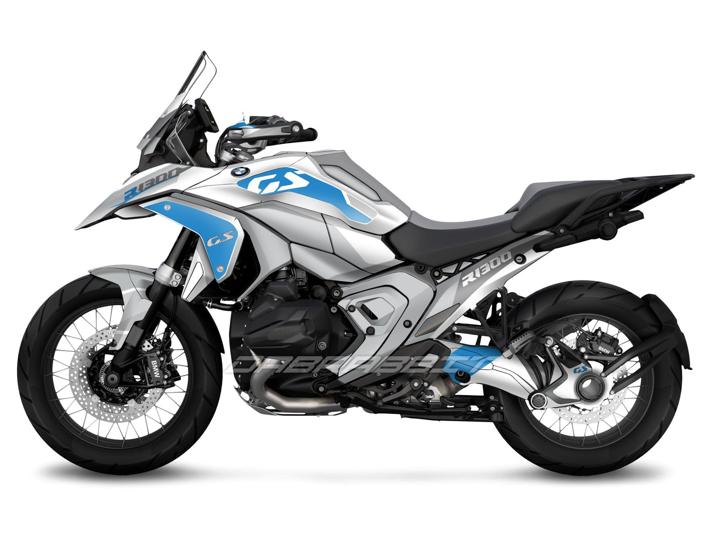 Kit Grafiche Adesivi Carene - BMW R1300GS (2024~) - (GR-WGB)