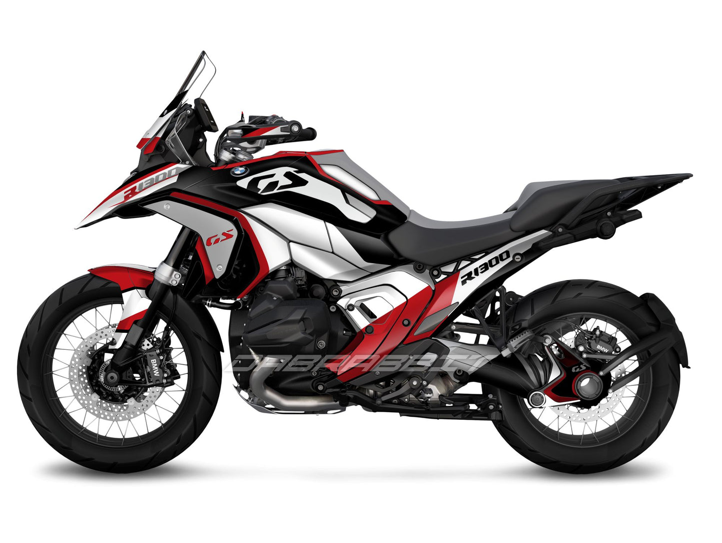 Kit Grafiche Adesivi Carene - BMW R1300GS (2024~) - (GR-WR)