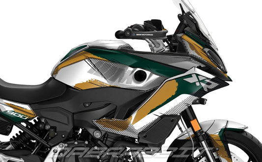 Kit Grafiche Adesivi Carene - BMW F900XR (2020~) - (CTN-GR)