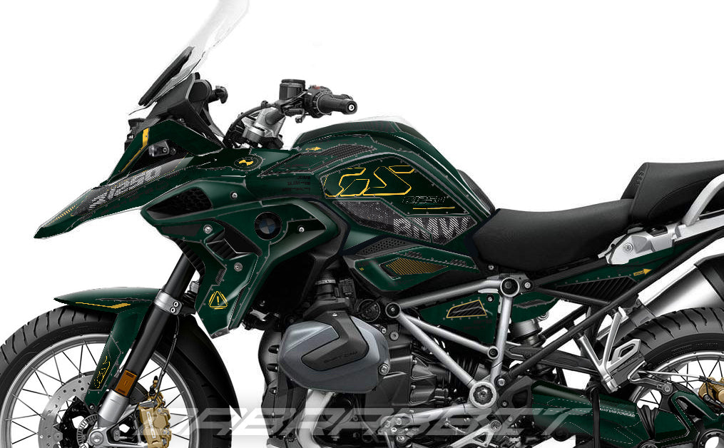Kit Grafiche Adesivi Carene - BMW R1200/R1250GS (2017~2025) - (F15K-GR)
