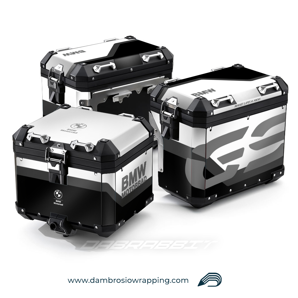 Kit Adesivi Borse / Valigie Box - BMW R 1250 1200 GS (BGS-BG)