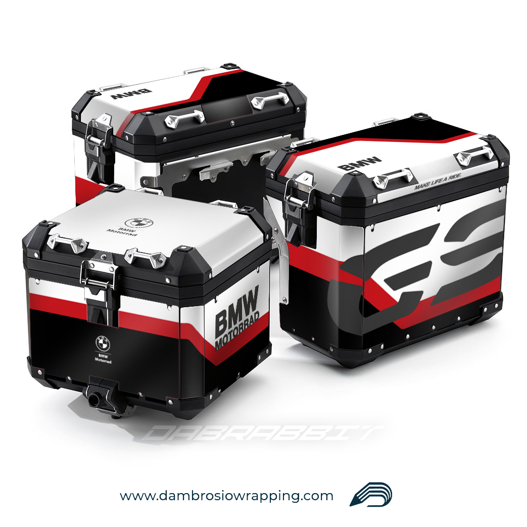 Kit Adesivi Borse / Valigie Box - BMW R 1250 1200 GS (BGS-BR)