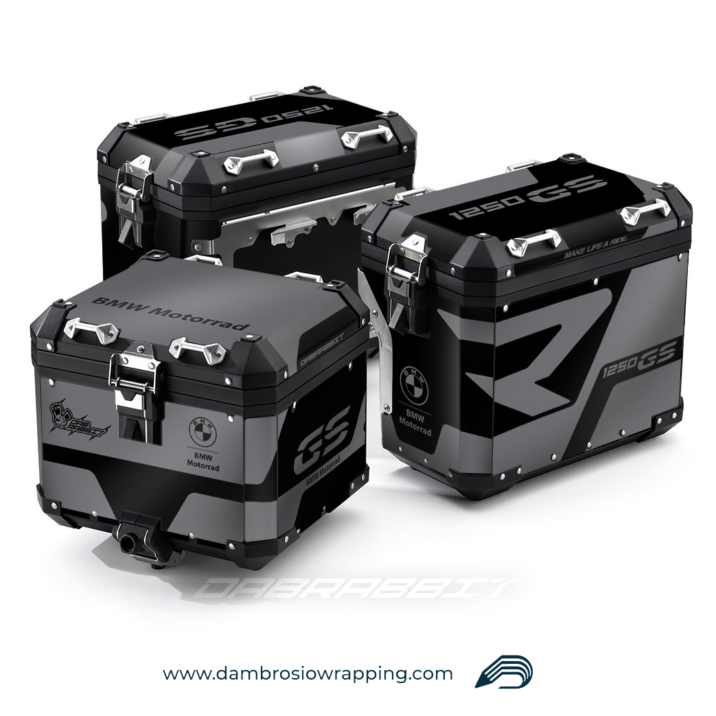 Kit Adesivi Borse / Valigie Box - BMW R 1250 1200 GS (MR-GB)