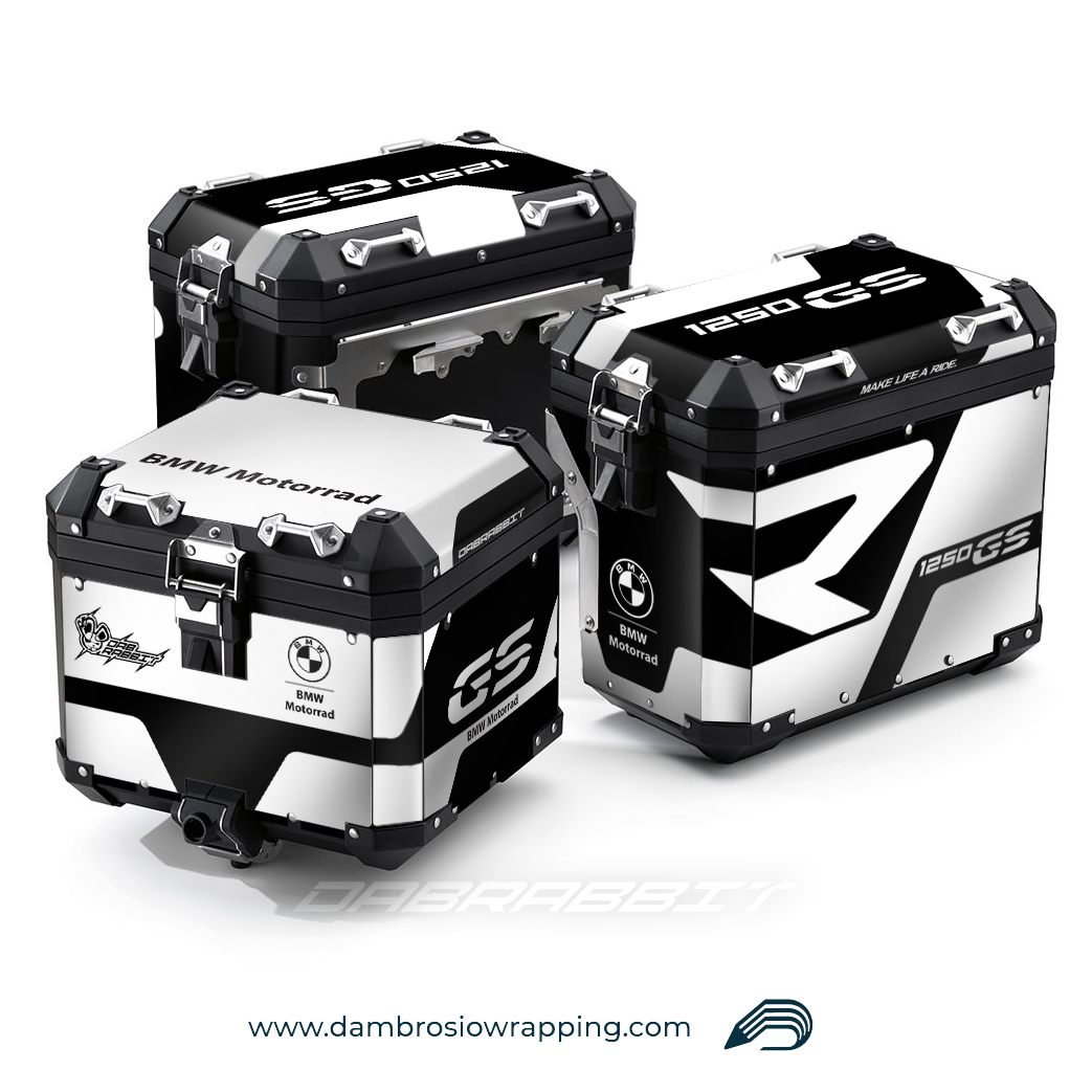 Kit Adesivi Borse / Valigie Box - BMW R 1250 1200 GS (MR-WB)
