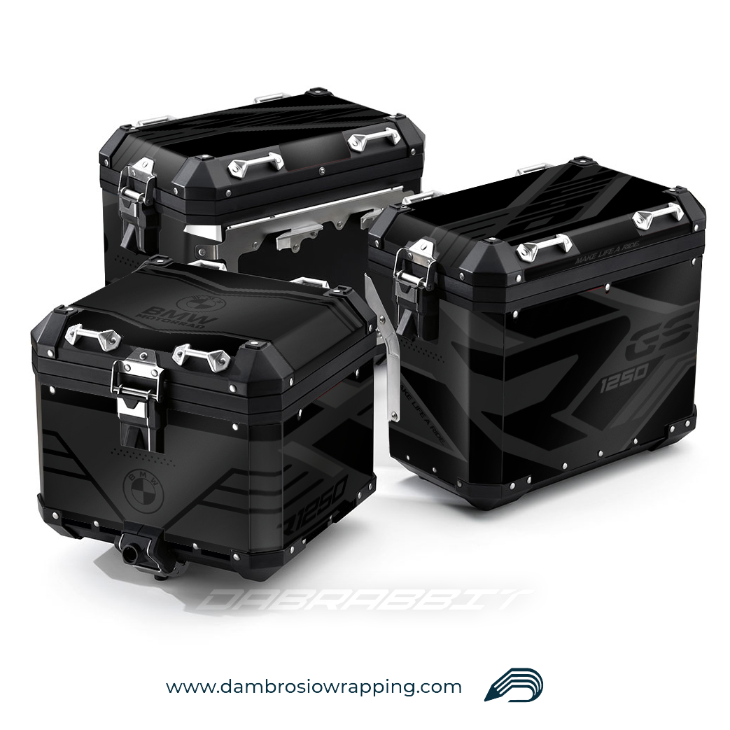 Kit Adesivi Borse / Valigie Box - BMW R 1250 1200 GS (RL-B)
