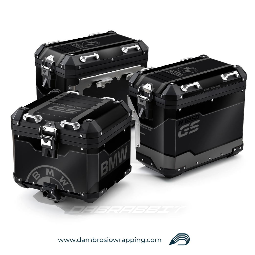 Kit Adesivi Borse / Valigie Box - BMW R 1250 1200 GS (SMP-BB)