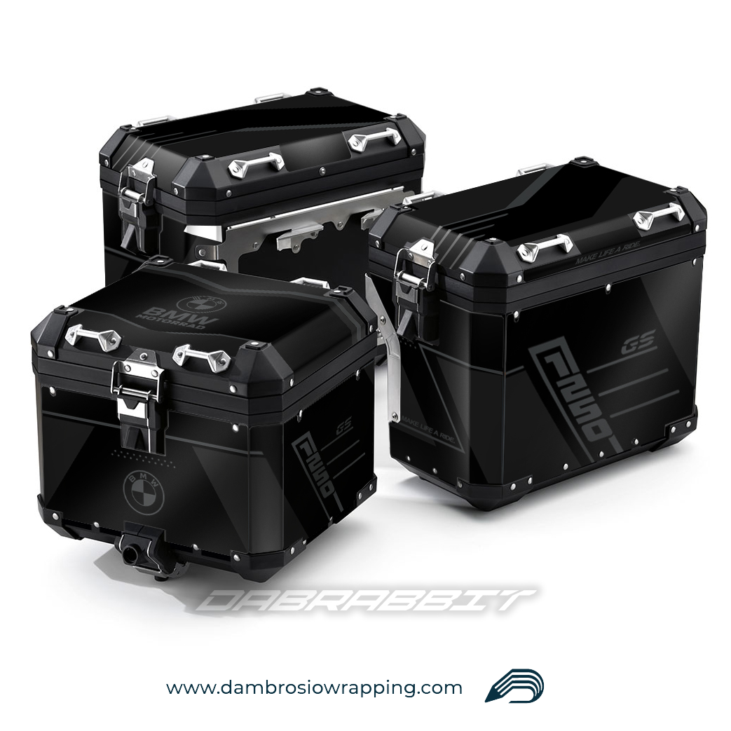 Kit Adesivi Borse / Valigie Box - BMW R 1250 1200 GS (TRP-BB)