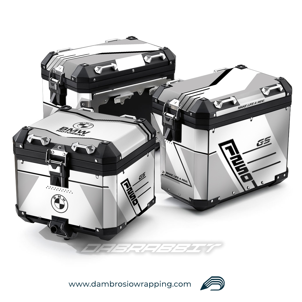 Kit Adesivi Borse / Valigie Box - BMW R 1250 1200 GS (TRP-WB)