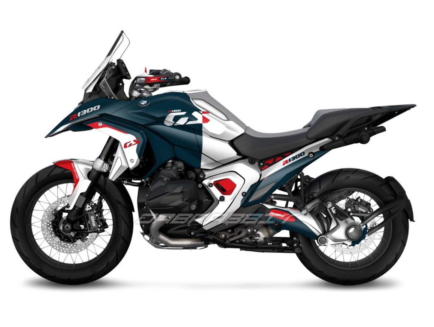 Fairing Graphics Kit - BMW R1300GS (2024~) - (HF-NWR)