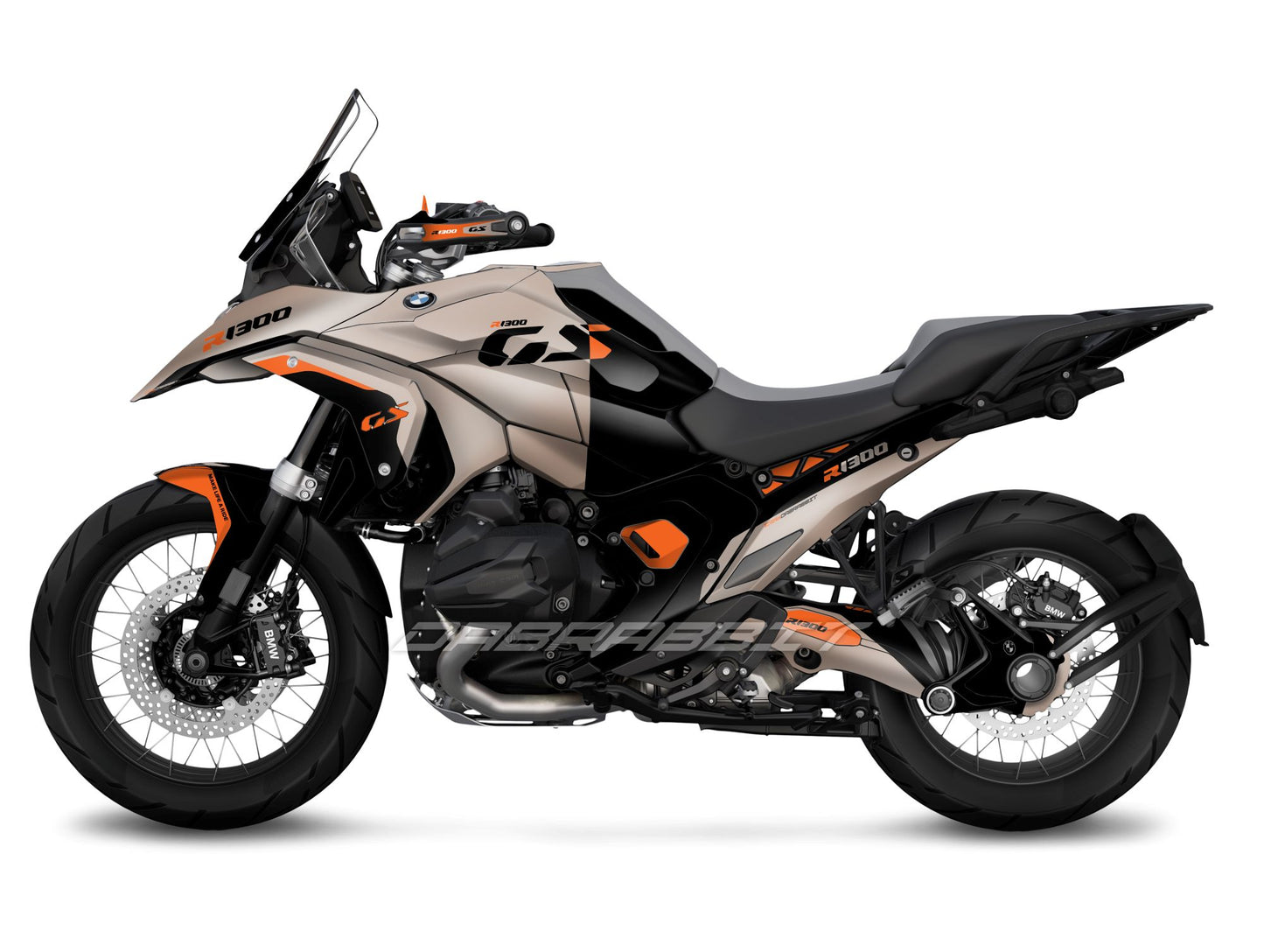 Fairing Sticker Graphics Kit - BMW R1300GS (2024~) - (HF-SVOB)