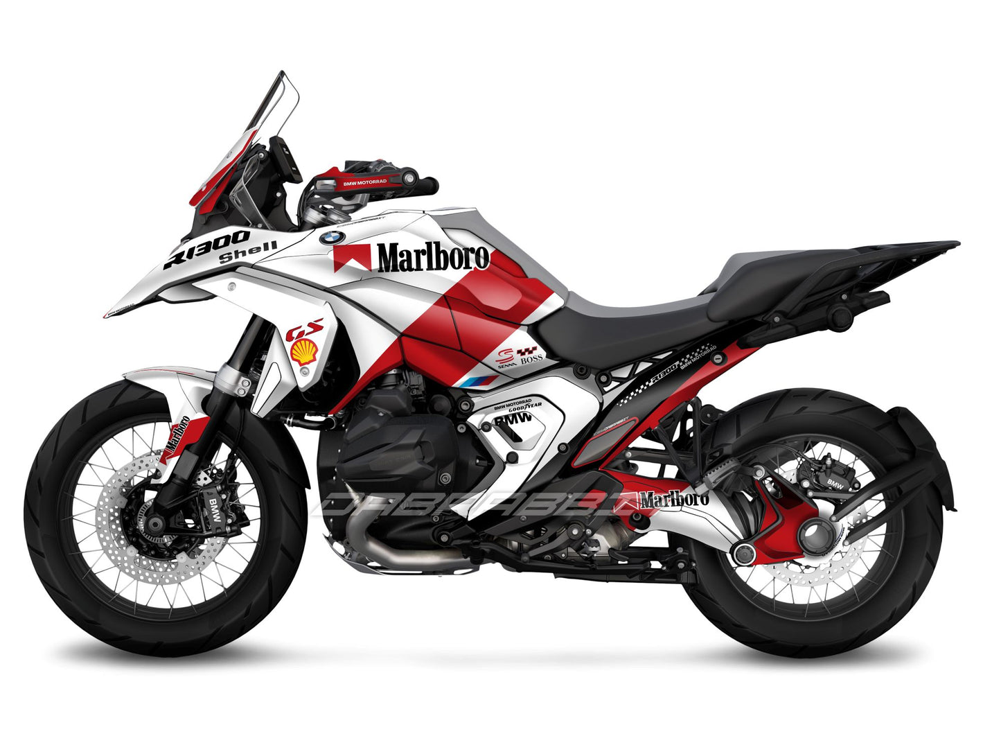 Fairing Graphics Kit - BMW R1300GS (2024~) - (MLB-W)