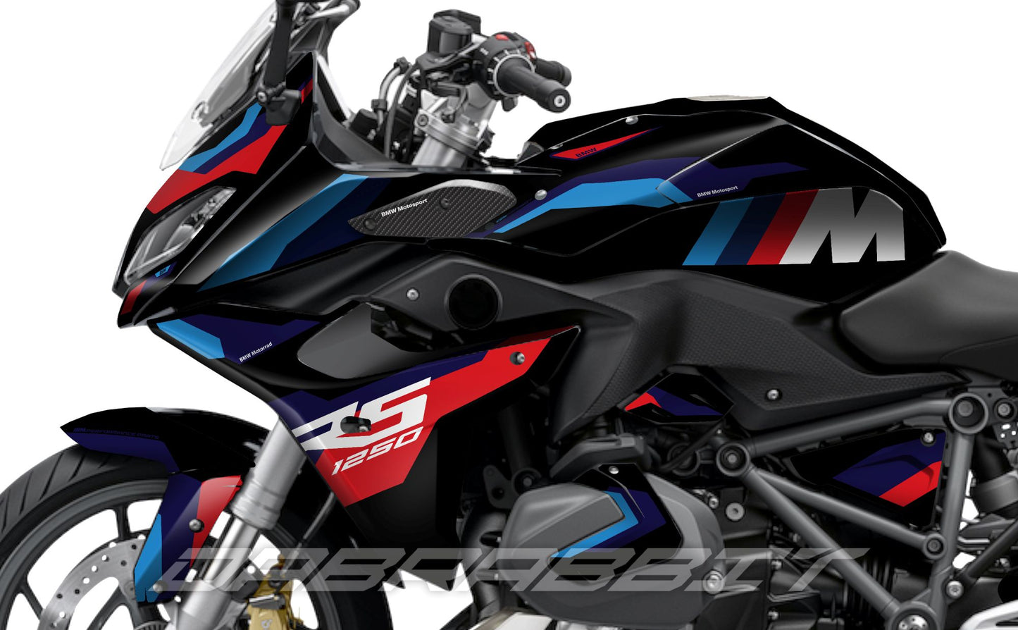 Kit Grafiche Adesivi Carene - BMW R1200/R1250RS (2019~) - (MS-B)