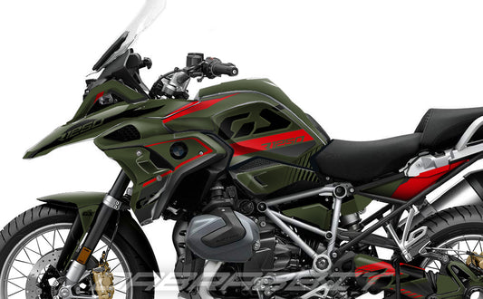 Kit Grafiche Adesivi Carene - BMW R1200/R1250GS (2017~2025) - (MS-KK)