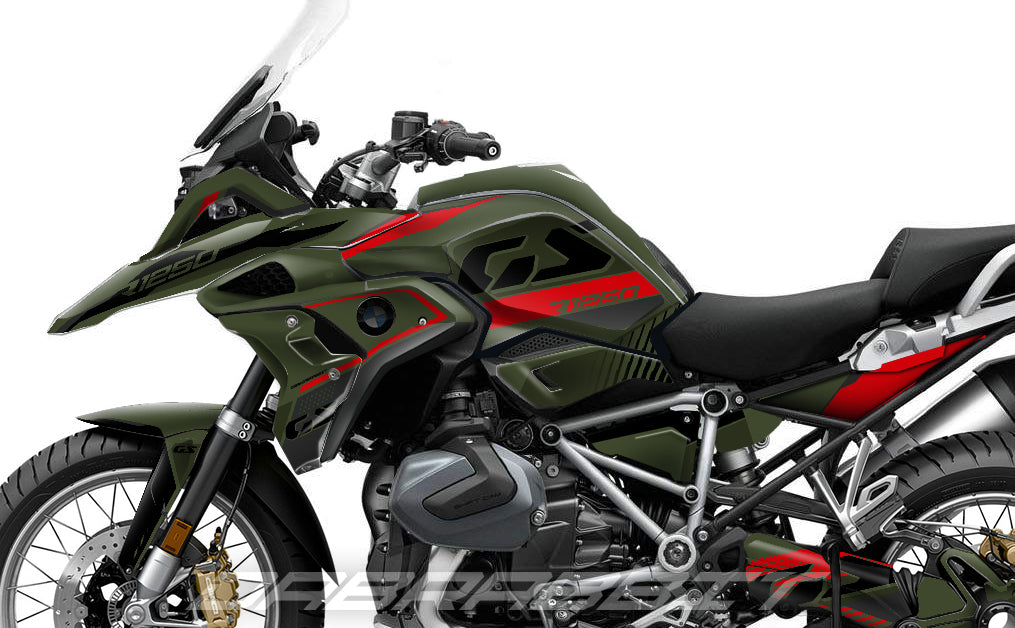 Fairing Graphics Kit - BMW R1200/R1250GS (2017~2025) - (MS-KK)