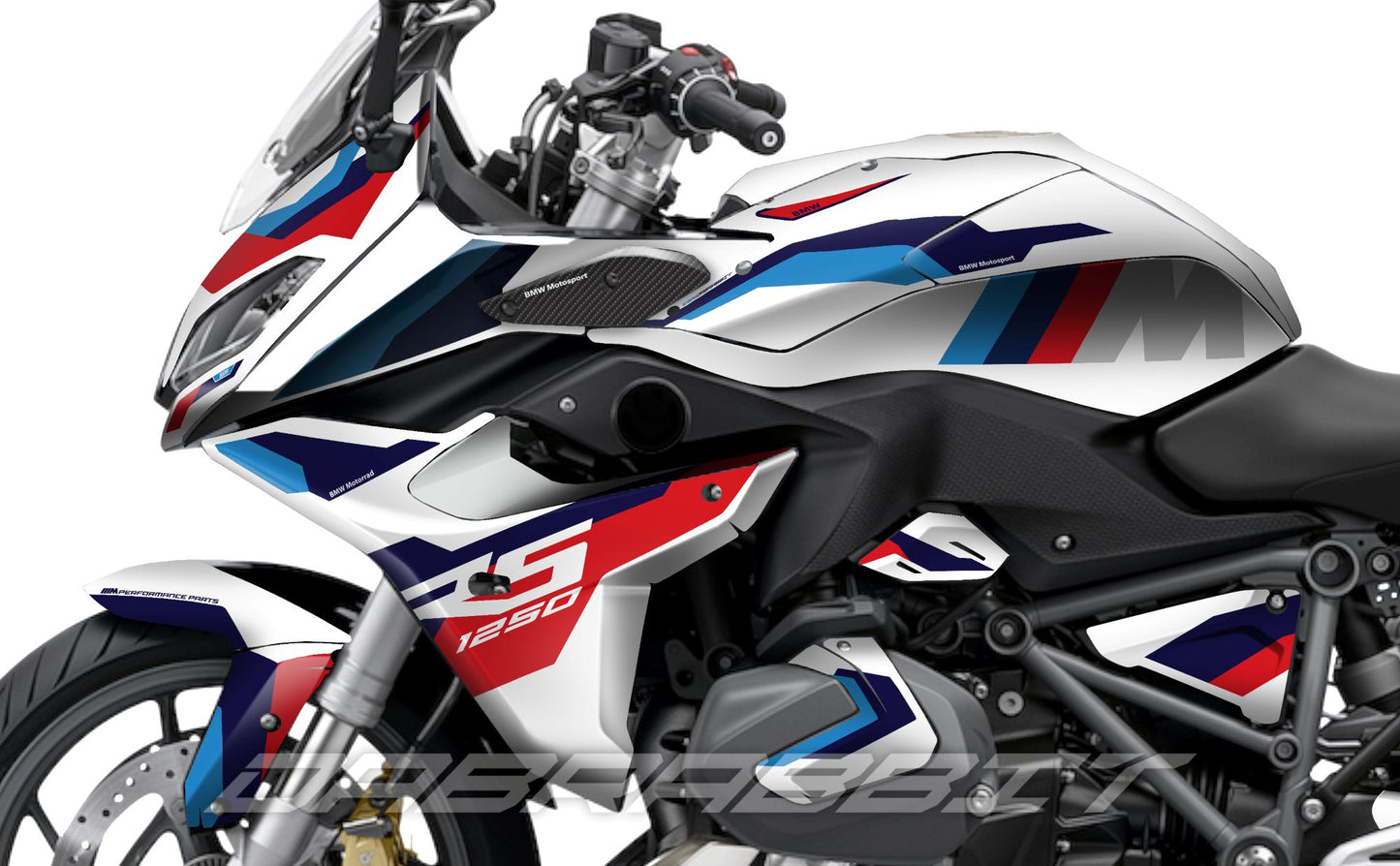 Fairing Graphics Kit - BMW R1200/R1250RS (2019~) - (MS-W)