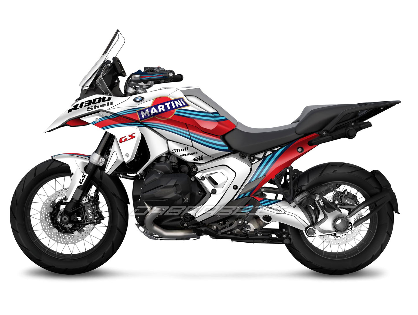 Fairing Graphics Kit - BMW R1300GS (2024~) - (MTN-W)