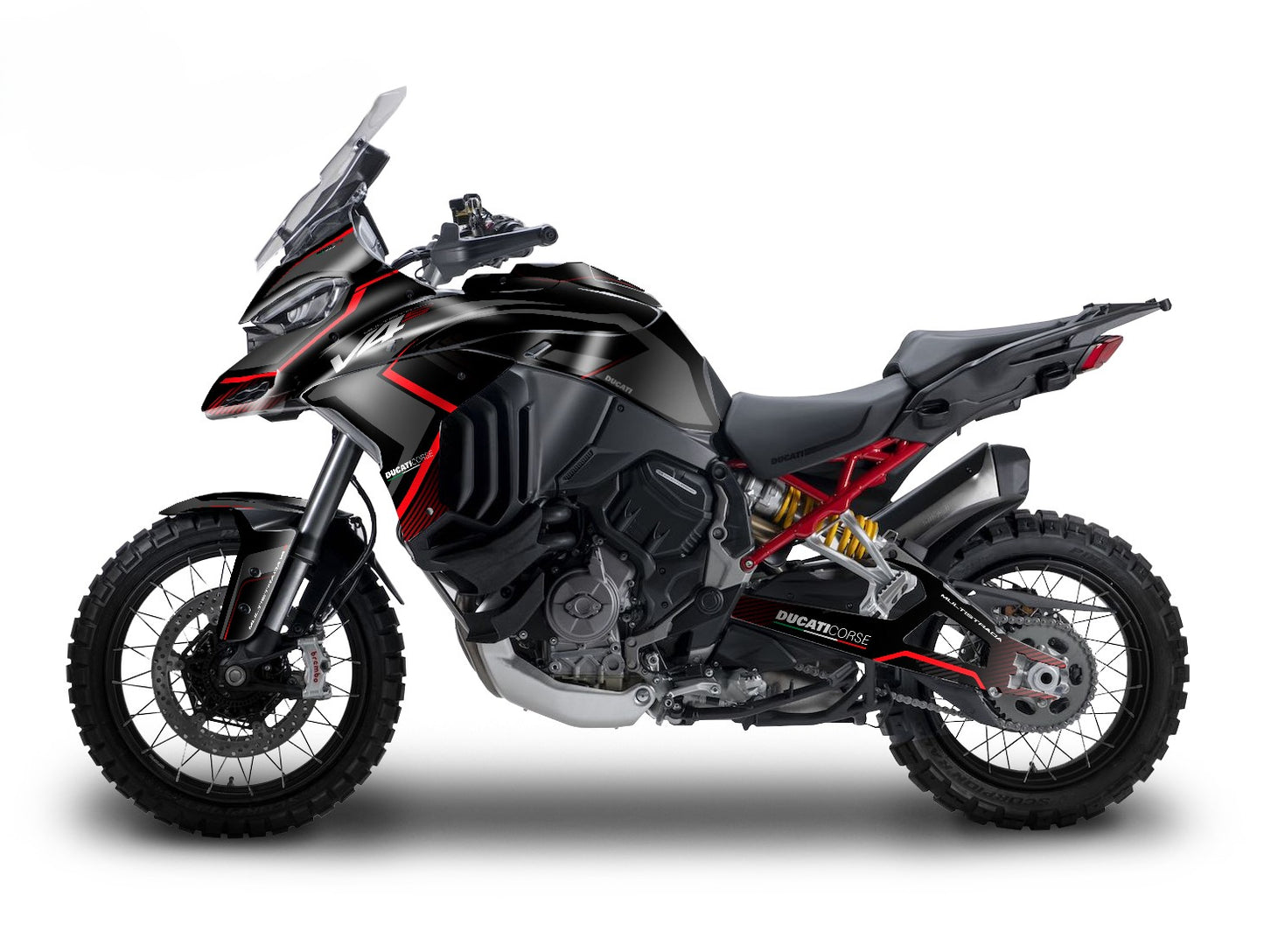 Fairing Graphics Kit - BMW R1300GS (2024~) - (TSP-WBR)