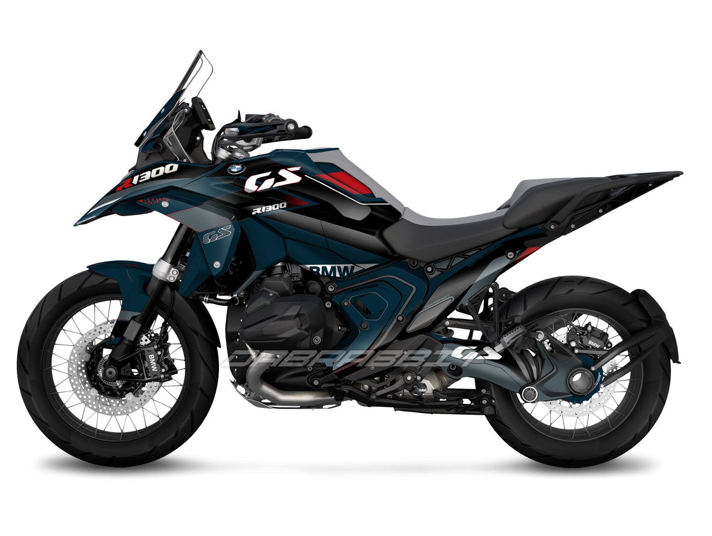 Kit Grafiche Adesivi Carene - BMW R1300GS (2024~) - (SP2-NR)