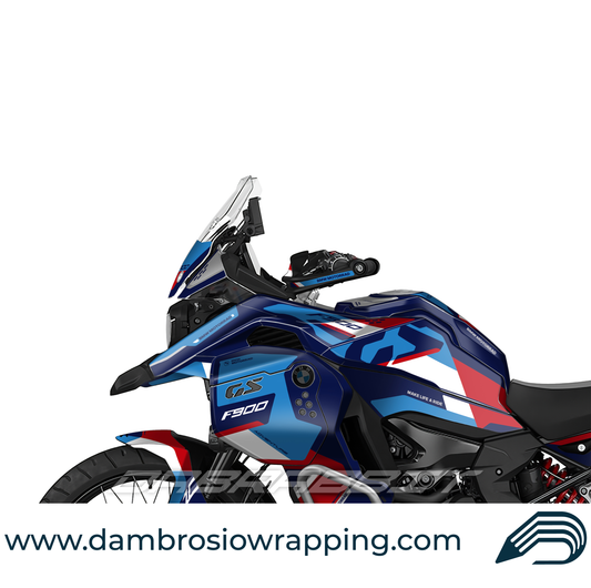 Kit Grafiche Adesivi Carene - BMW F900/850GS ADV (2024~) - (OGG-N)