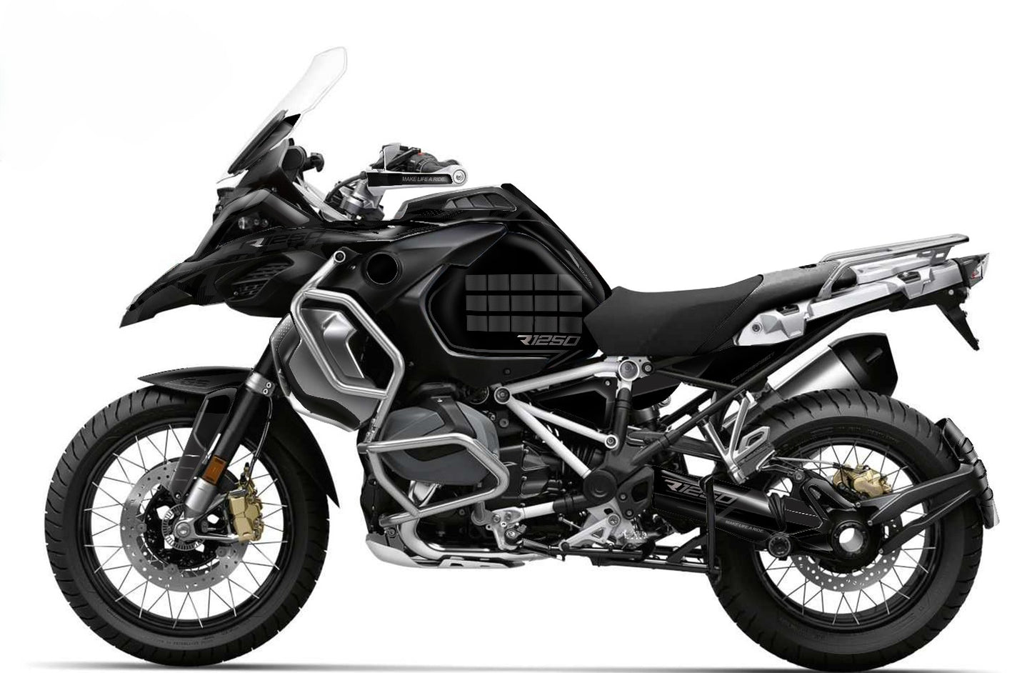 Fairing Graphics Kit - BMW R1200/R1250GS ADV - Adventure (2014~2025) - (LR-BB-ST)