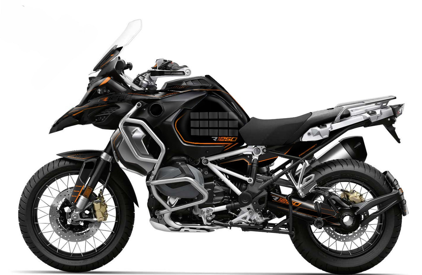 Kit Grafiche Adesivi Carene - BMW R1200/R1250GS ADV - Adventure (2014~2025) - (LR-BO-ST)