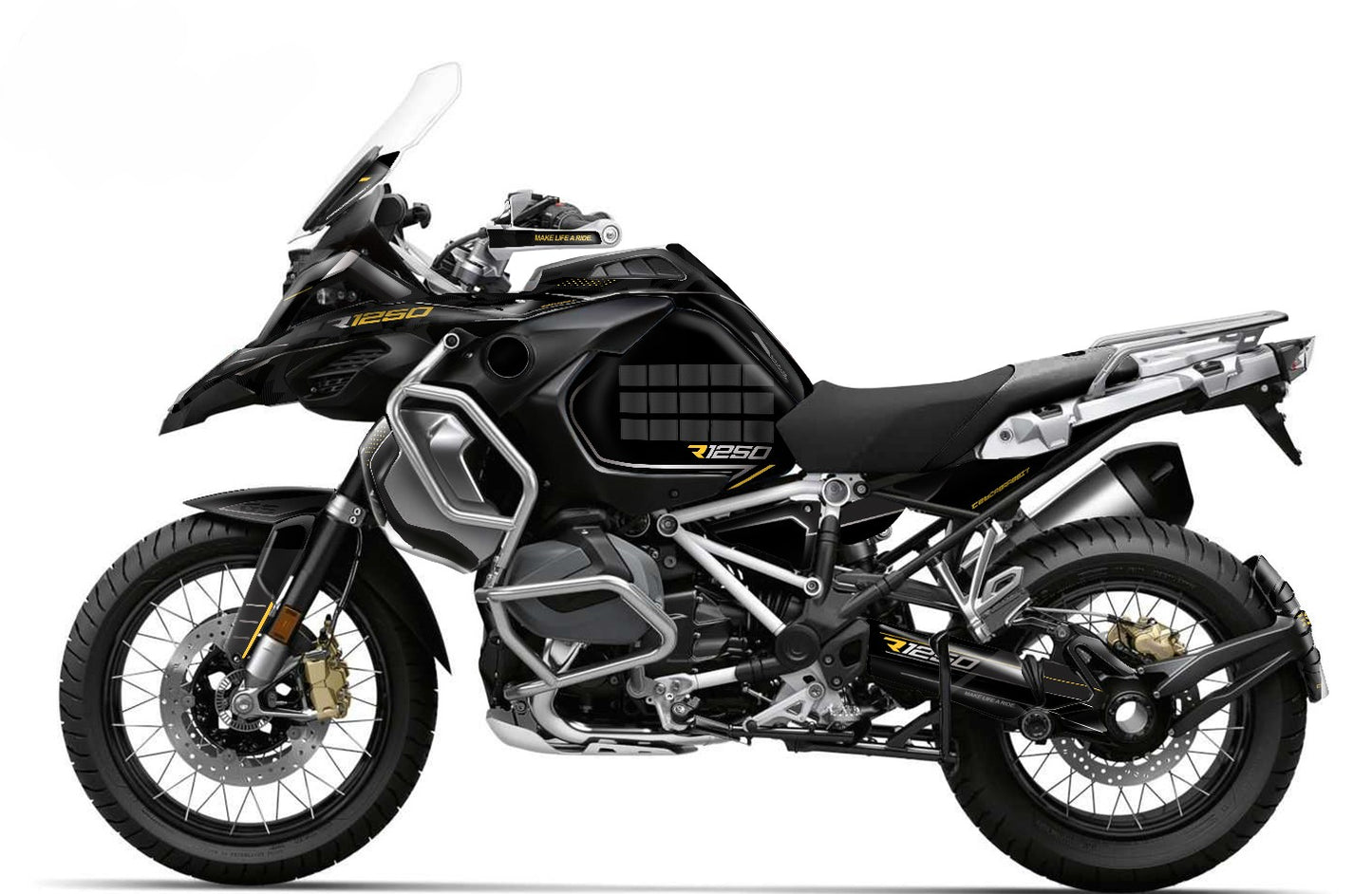 Fairing Graphics Kit - BMW R1200/R1250GS ADV - Adventure (2014~2025) - (LR-BY-ST)