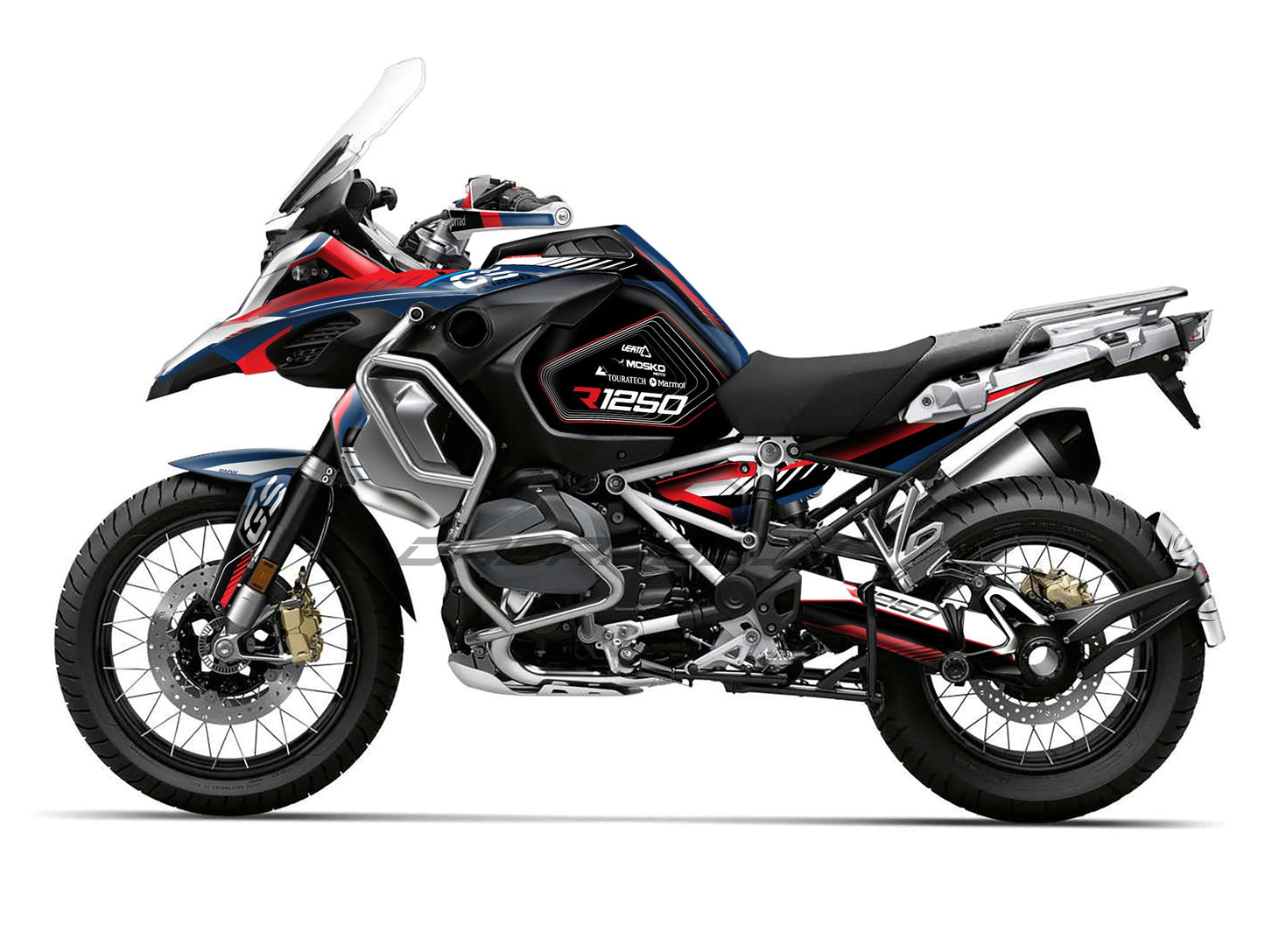 Fairing Graphics Kit - BMW R1200/R1250GS ADV - Adventure (2014~2025) - (RC-WBR)