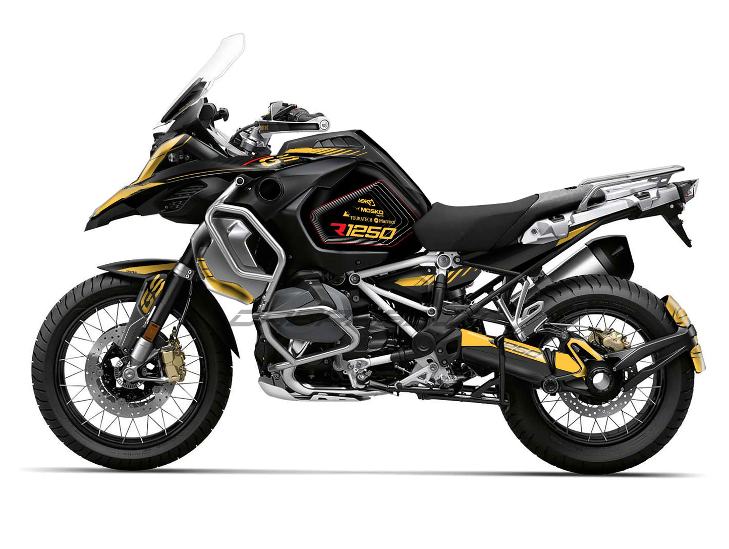 Fairing Graphics Kit - BMW R1200/R1250GS ADV - Adventure (2014~2025) - (RC-Y)
