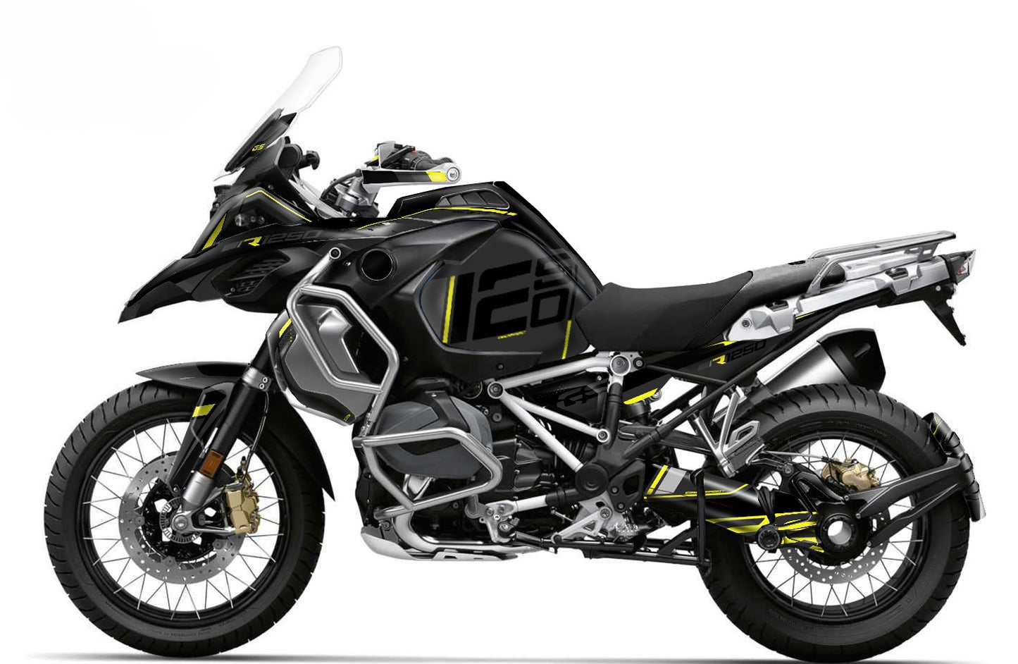 Kit Grafiche Adesivi Carene - BMW R1200/R1250GS ADV - Adventure (2014~2025) - (TWT-BY)