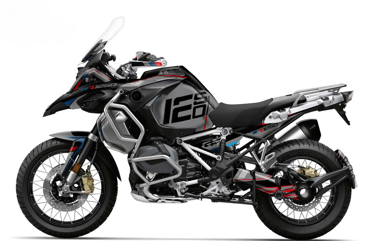 Kit Grafiche Adesivi Carene - BMW R1200/R1250GS ADV - Adventure (2014~2025) - (TWT-GB)