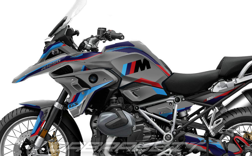 Kit Grafiche Adesivi Carene - BMW R1200/R1250GS (2017~2025) - (MC-G)