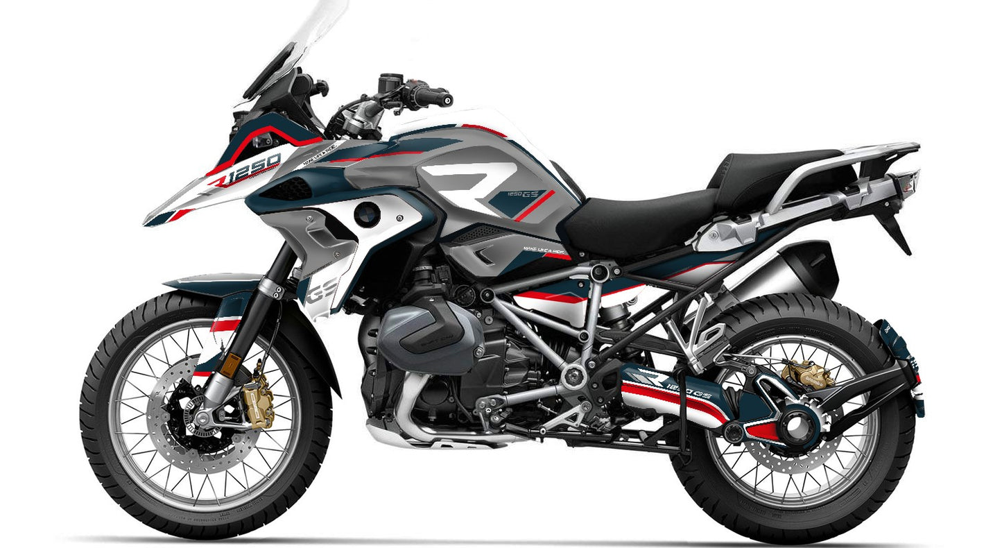 Fairing Graphics Kit - BMW R1200/R1250GS (2017~2025) - (RL-WN)