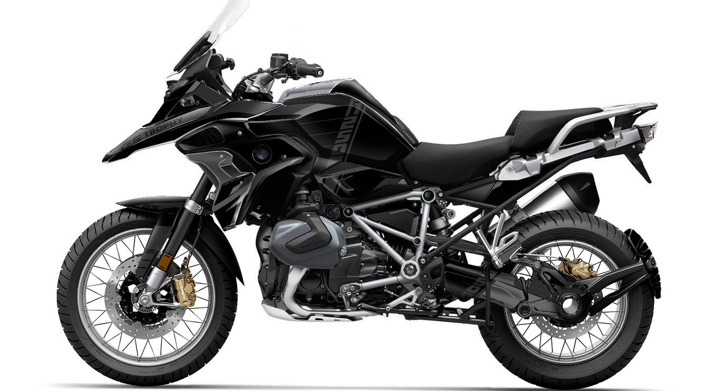 Fairing Graphics Kit - BMW R1200/R1250GS (2017~2025) - (Trophy BB)